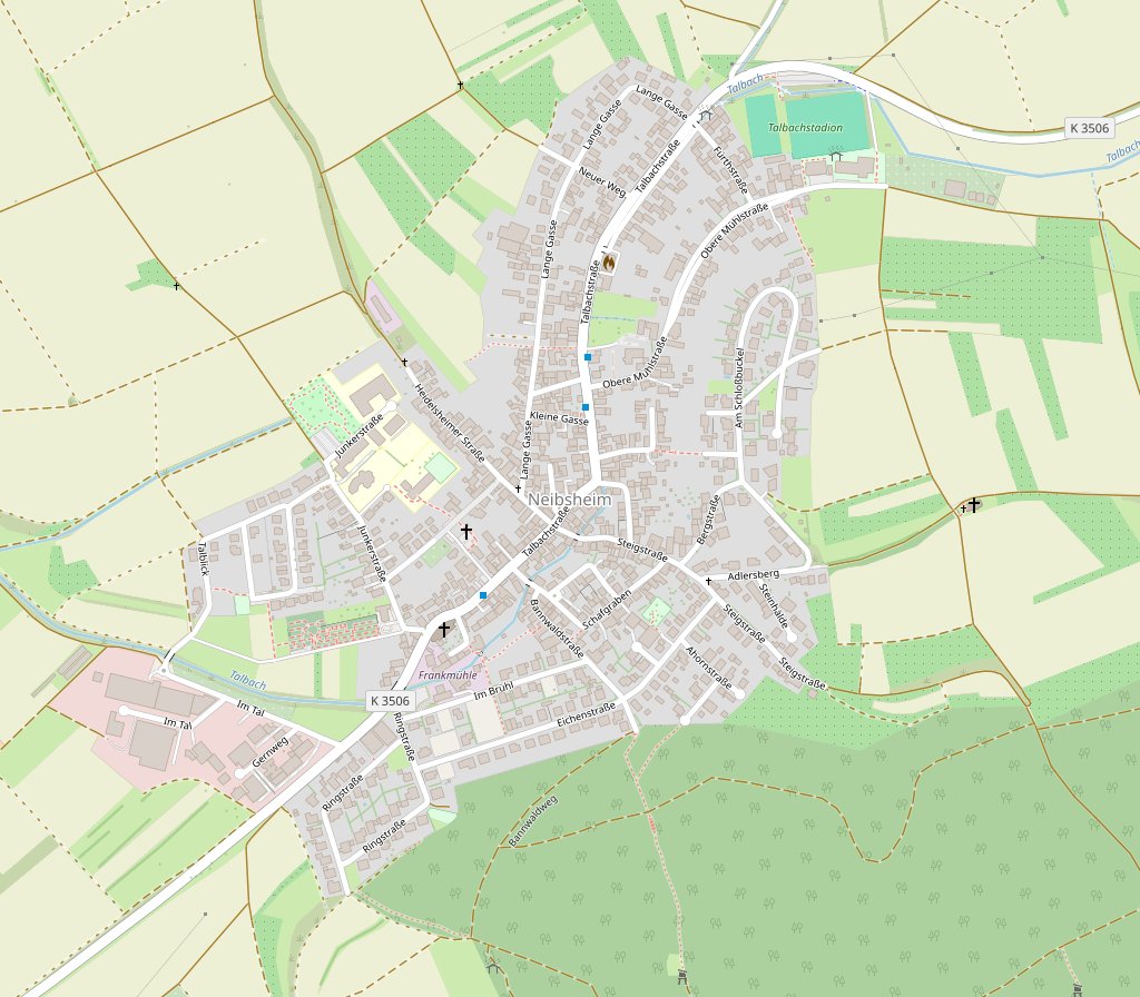 Ortskern von Neibsheim